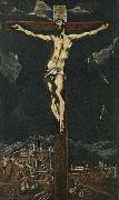 GRECO, El Christ in Agony on the Cross oil painting